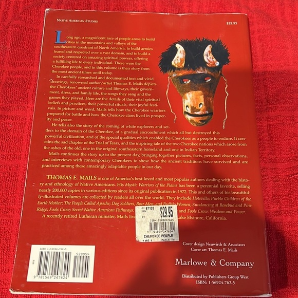 The Cherokee people vintage book - Picture 5 of 9